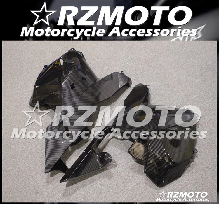 Подходит для Honda CBR600RR F5 2009-2012 углеродное волокно краска нижняя левая и правая сторона пластины части обтекателя