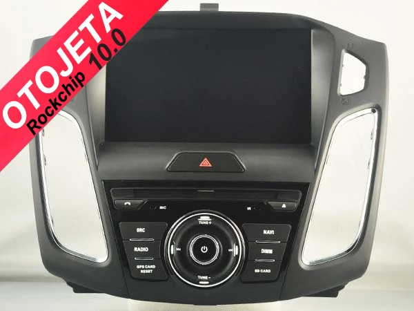 OTOJETA 9 дюймов Android 10 0 мультимедийный видеоплеер для FORD FOCUS 2015 GPS Navi 2din автомобильное