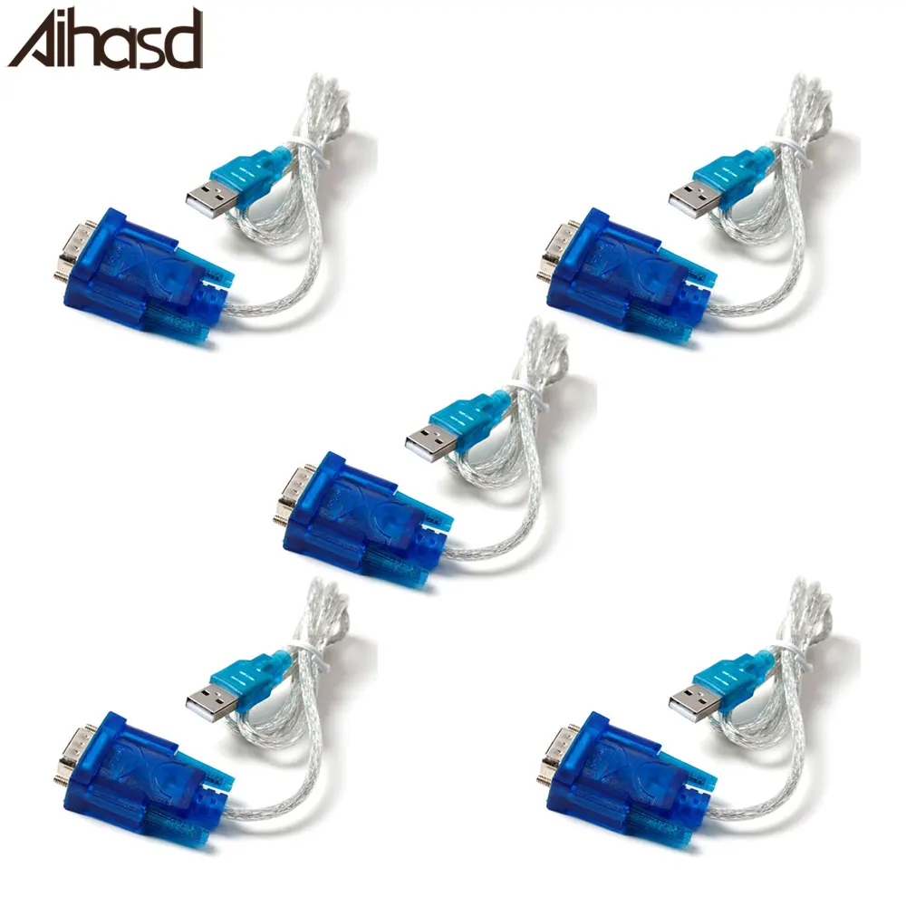 5 шт./лот HL-340 USB к RS232 COM USB-RS232 Port Serial PDA 9Pin DB9 Кабель-адаптер порт поддержки Win 7 64 Bits |