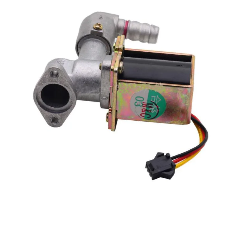 Газовая плита Универсальный локоть 3V электромагнитный клапан с автозапуском клапан Тип выстрелить защиты газовая плита Плита аксессуары