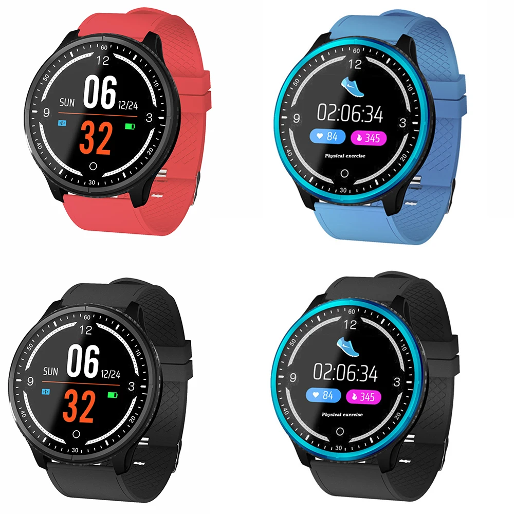 Смарт-часы P69 Фитнес отслеживание сердечного ритма Smartwatch крови Давление часы для процессором обработки изображений для Xiomi Redmi ios Телефон pk P68 Смарт-часы