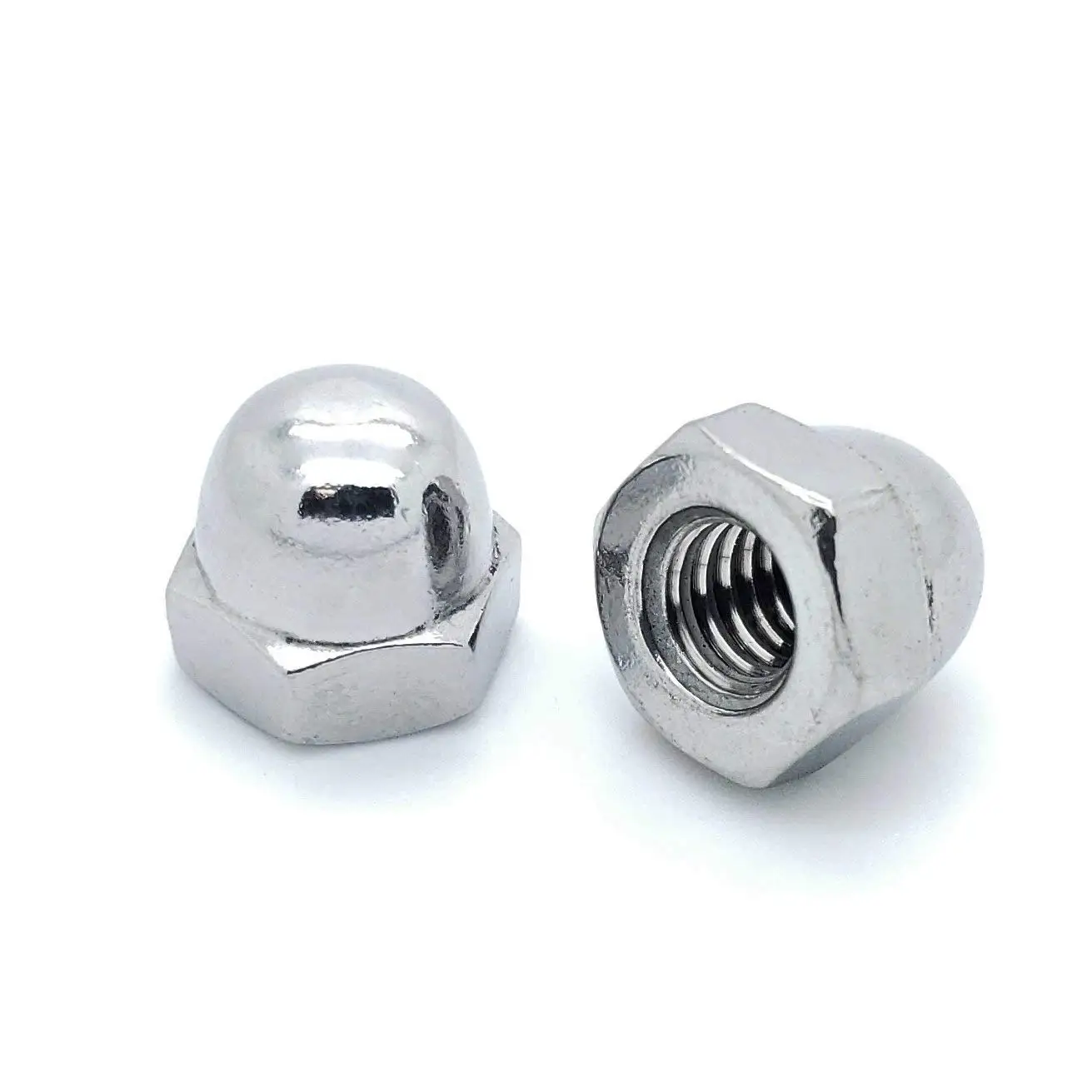 

FullerkregFasteners (SNG759) 50 Qty 3/8-16 Stainless Steel Acorn Hex Cap Nuts