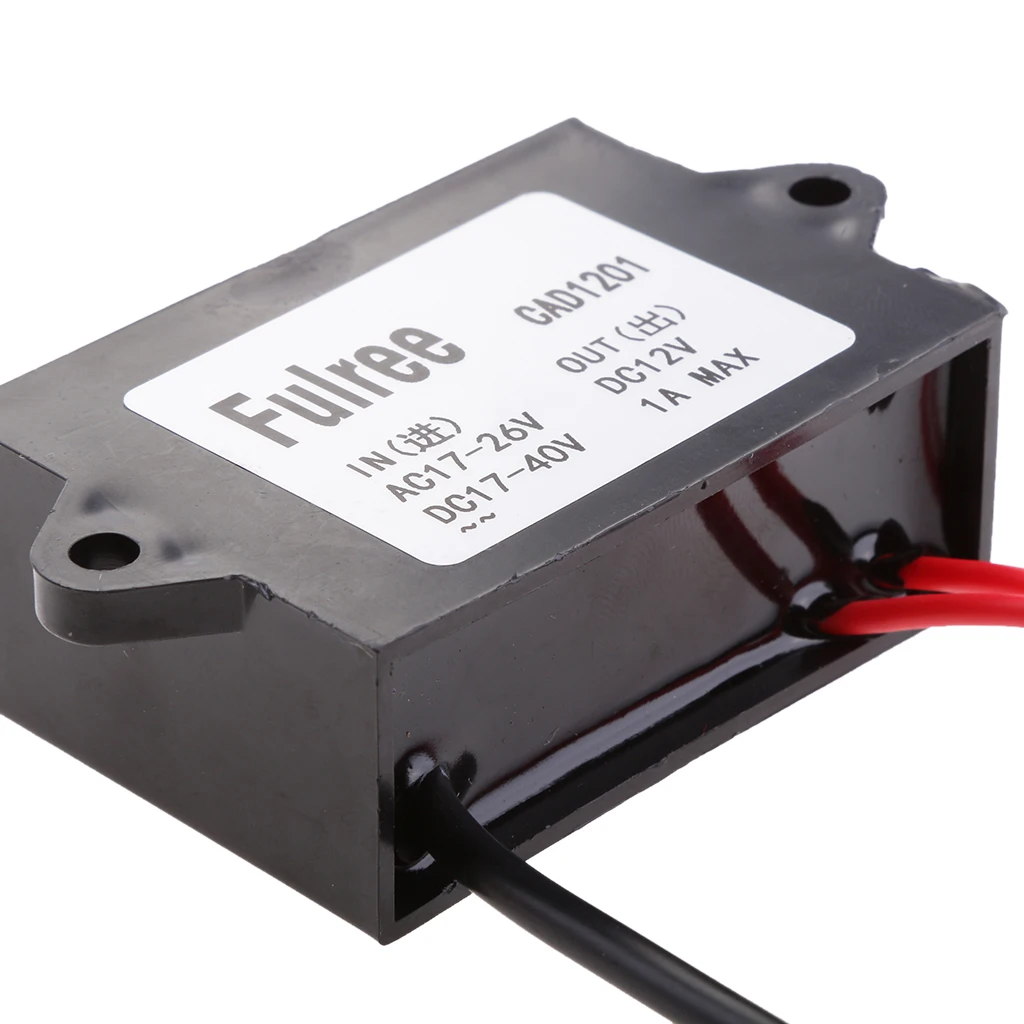 Power Converter   24V To DC 12V 1A Adapter For CCTV Security Camera