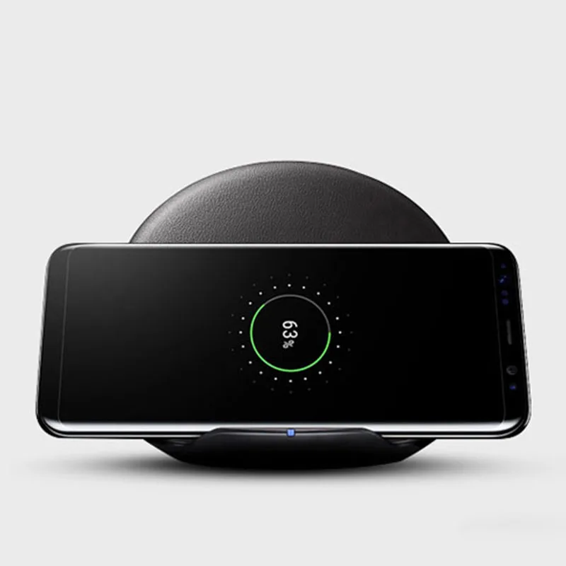 Оригинальное Беспроводное зарядное устройство Samsung Qi и адаптер быстрой зарядки