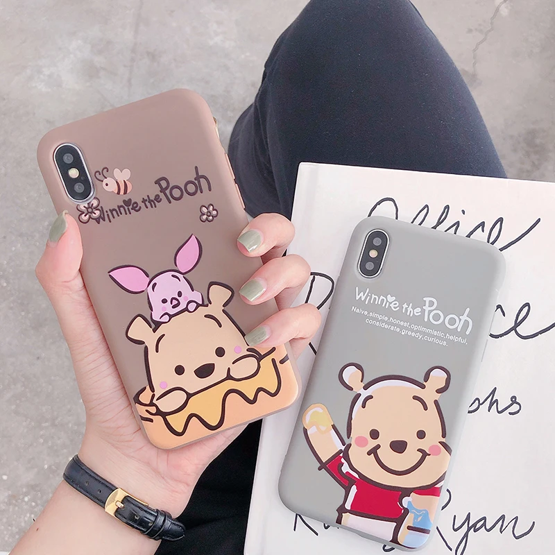

Cute Cartoon Winnie bear TPU Cases for Huawei P10 P20 P30lite Mate 10 20 Pro Nova 3 3i 4 5i Honor 7A 7C 7X 8A 8C 8X 9 10 20 V20