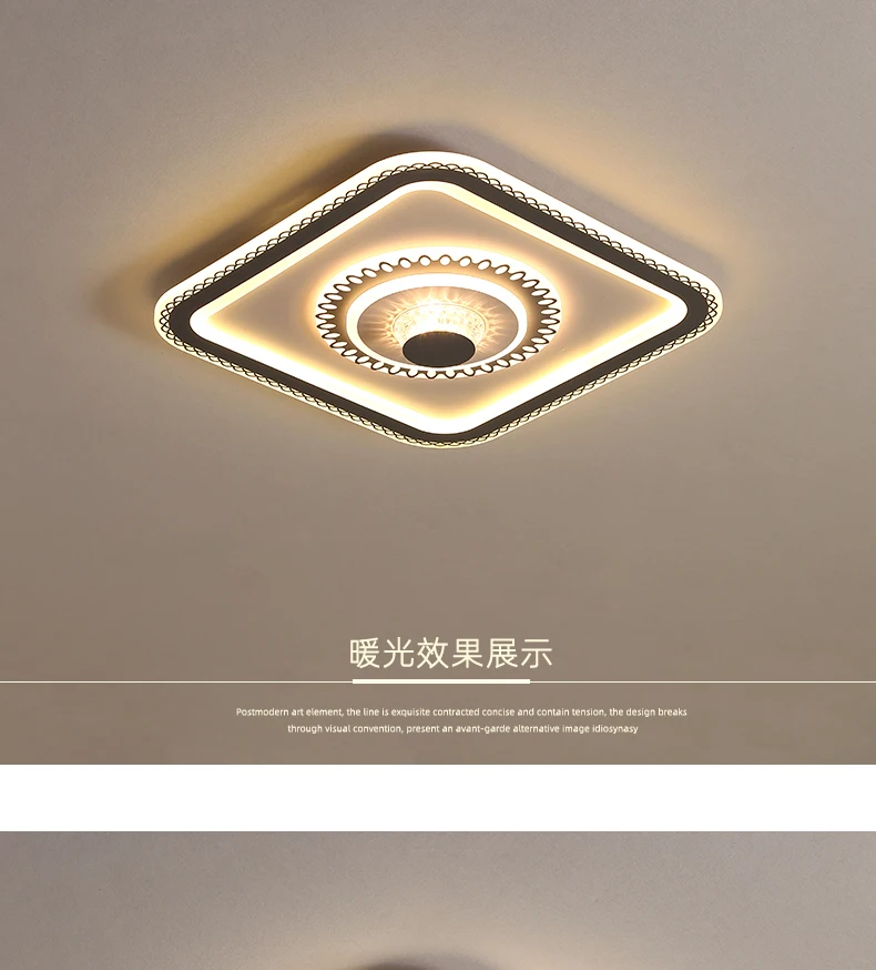 Современная люстра освещение для гостиной спальни lamparas de techo Lustre Потолочная люстра коридор балкон вход