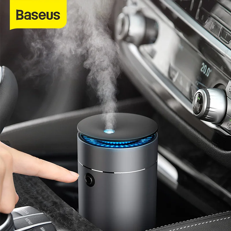 Baseus Car Air Humidifier Aroma Essential Oil Diffuser For Home Car Air Purifier Usb Fogger Mist Maker Detachable Humidification