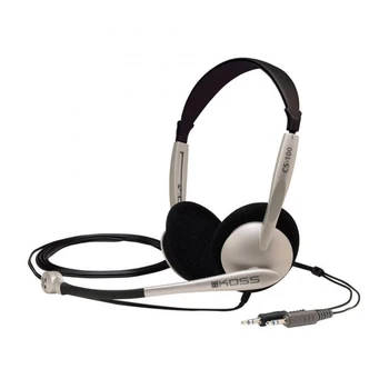 

Headset Koss CS-100, for computer, overhead, Black/Golden, (10101552)