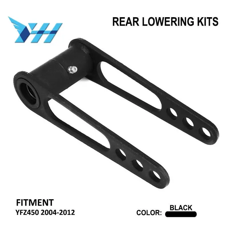 Motorcycle ATV Rear Fork Suspension Lowering 3.5" Adapter Adjustable