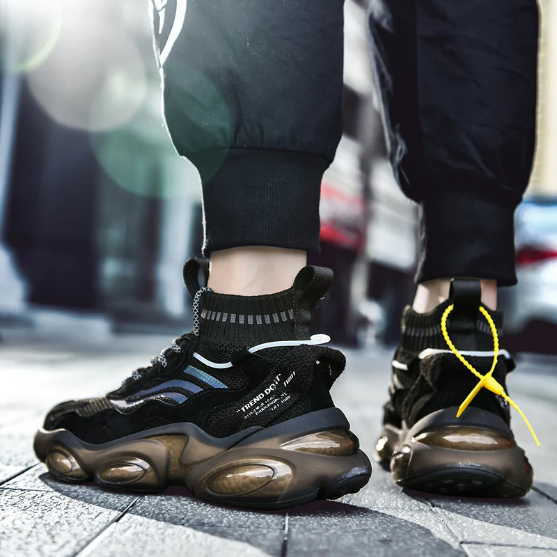 

Brand Fashion Men Luxury Sneakers Split Leather City Leisure Men Casual Shoes Breathable Walking Footwear Male Shoes Men Flats