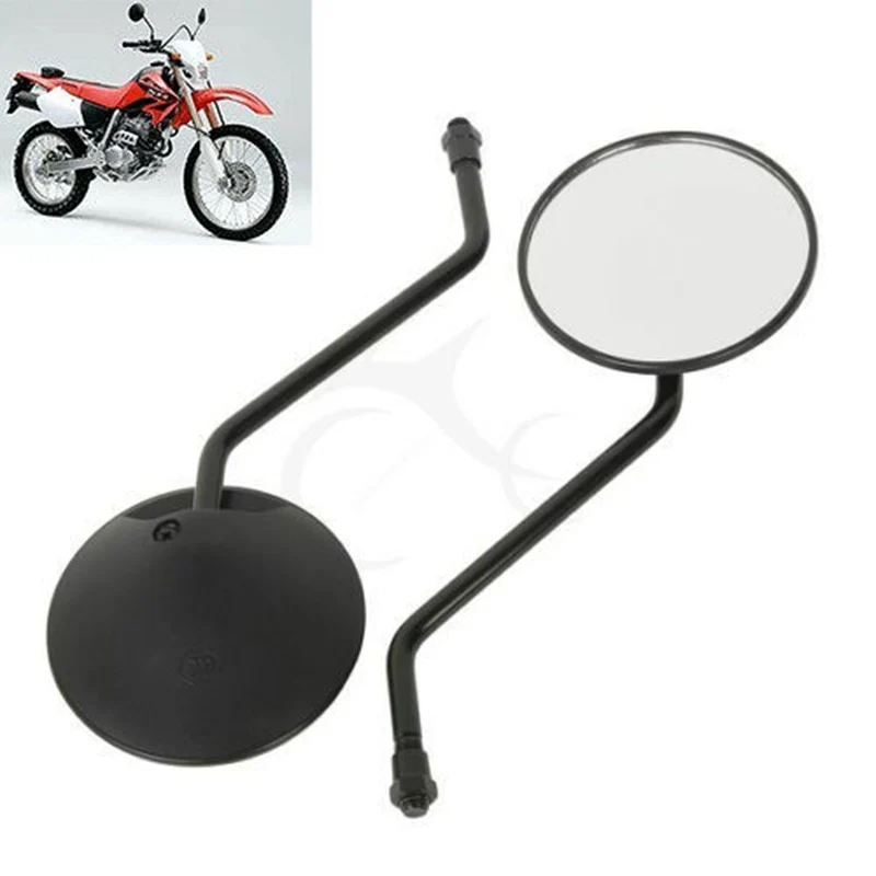Зеркало заднего вида для мотоцикла 10 мм Honda XR80 230 TLR200 XR200 125 CT110 CG125 XL250 400|Боковые
