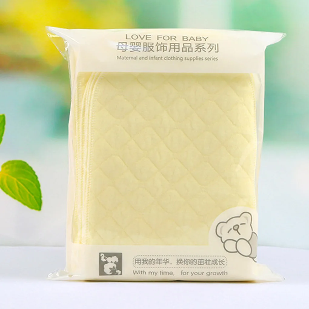 Washable Nappy Diaper-Insert Eco-Friendly Baby Cotton Cloth 10pcs 3-Layer 32x12/46x17cm
