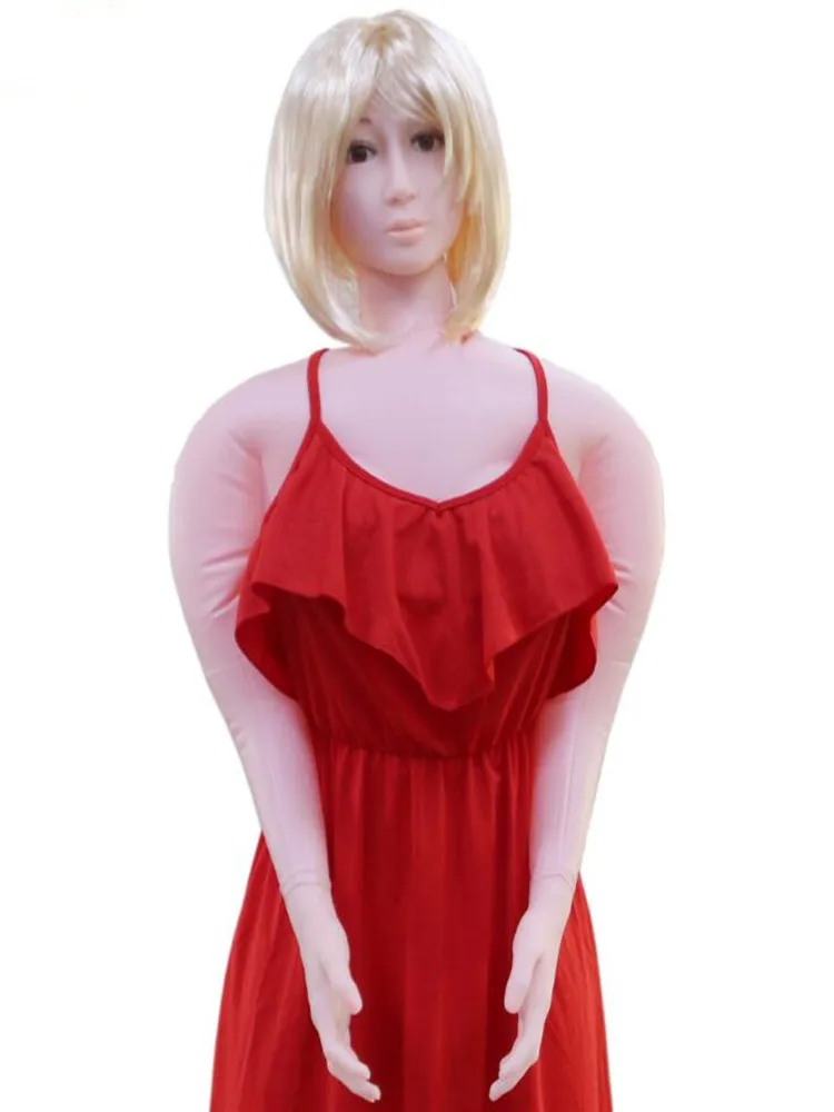 MANEQUIN FEMME GROSS TAILLE SANS TET DOKALIYA PLASTIQUE 988- 081220.19