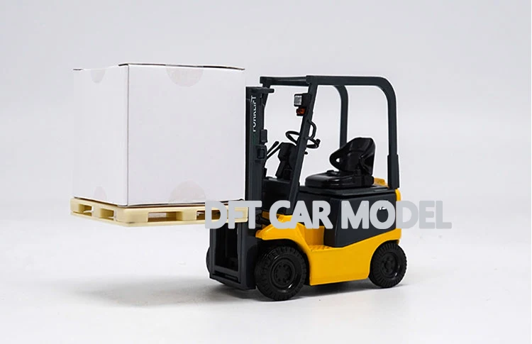 1:24 Scale Alloy Toy EC FORKLIFT Model Of Children's Toy Cars Original Authorized Authentic Kids Toys