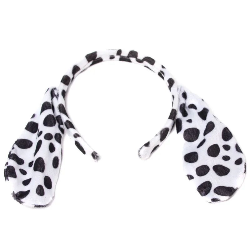 Kids Boys Girls Dalmatian Dog Ear Headband Bow Tie Tail Animal Cosplay Carnival Party Dance costume for kids Christmas Kids Boys Girls Dalmatian Dog Ear Headband Bow Tie Tail Animal Cosplay Carnival Party Dance costume for kids Christmas
