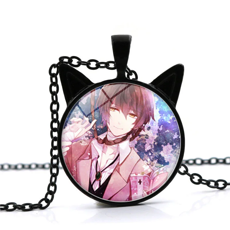 Godzilla дазай Осаму накахара чуя Цепочки и ожерелья крутой секси аниме фигурки