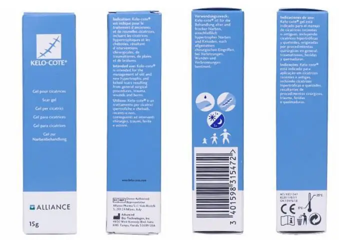 KELO COTE15g крем для удаления шрамов, крем для лица, крем для удаления шрамов и растяжек от акне, крем для восстановления кожи, крем для лица от прыщей и пятен Ba Ke
