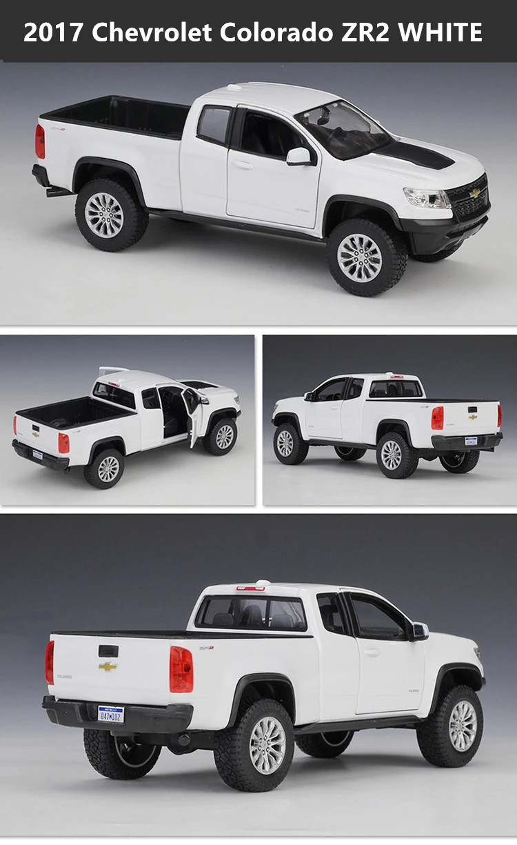 Maisto 1:24 Chevrolet Colorado сплав супер игрушка модель автомобиля с рулевым колесом управление передним колесом рулевая игрушка автомобиль