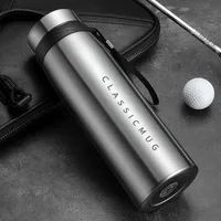 1500ml/1100ml/650ml portatile doppio boccetta di vuoto in acciaio inossidabile caffè tè Thermos Sport tazza da viaggio Thermocup di grande capacità