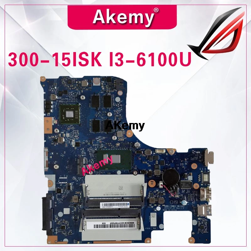 

NM-A481 Laptop motherboard for Lenovo Ideapad 300-15ISK original mainboard I3-6100U with video card