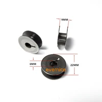 25 Pcs Flat Steel Bobbins #9033 for Pfaff 130, 230, 260, 262, 332, 360, 362 and Compatible Sewing Machines - Image 2