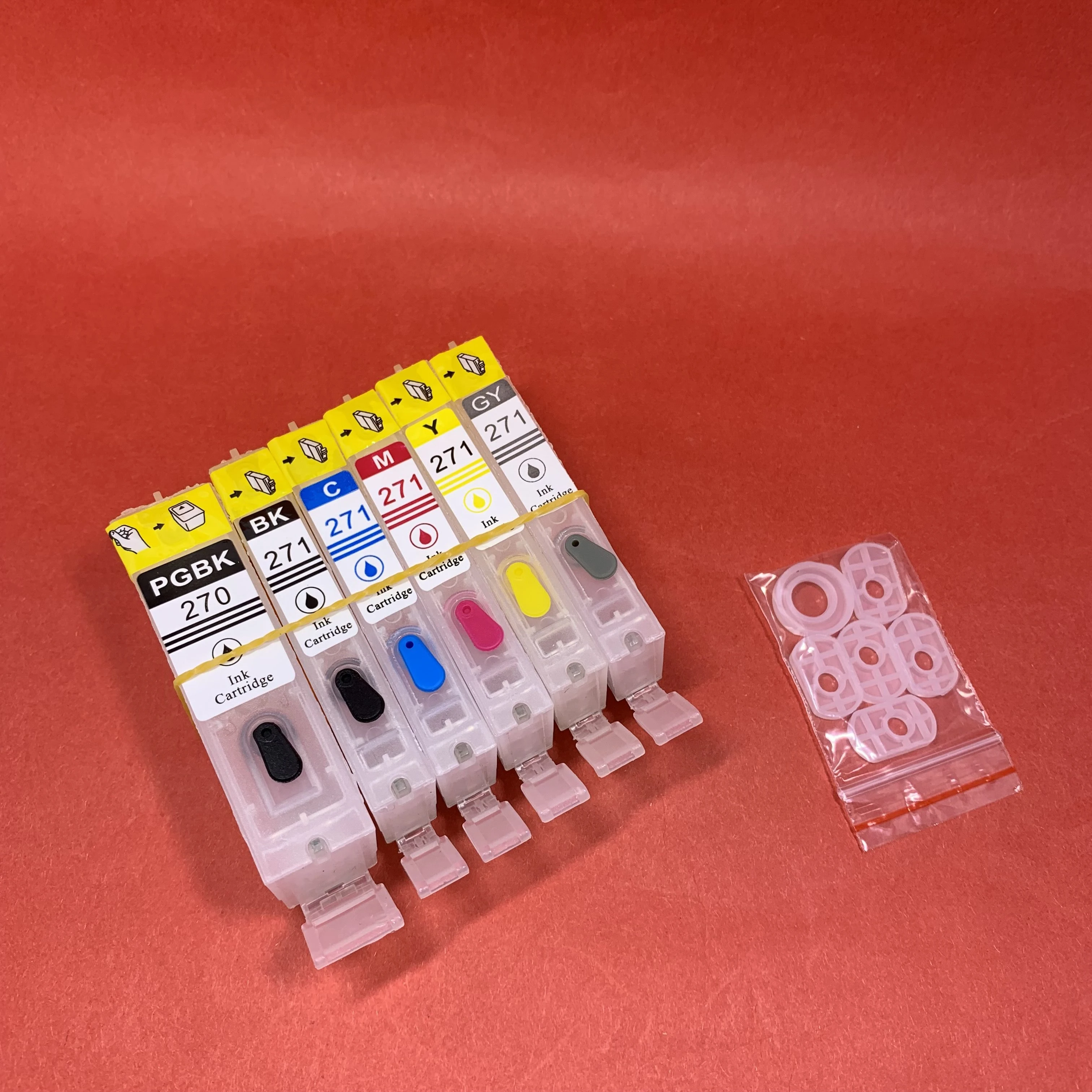 YOTAT 6 шт. картридж для принтера Canon PIXMA MG7720 TS9020 TS8020|ink cartridge|refillable ink cartridgesrefillable cartridges