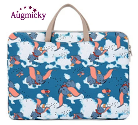 Милая сумка для ноутбука для девочки MacBook Air Pro lenovo 13,3 14 15,6 дюймов PC чехол для ноутбука сумка для ноутбука для модной женщины - Цвет: Elephant