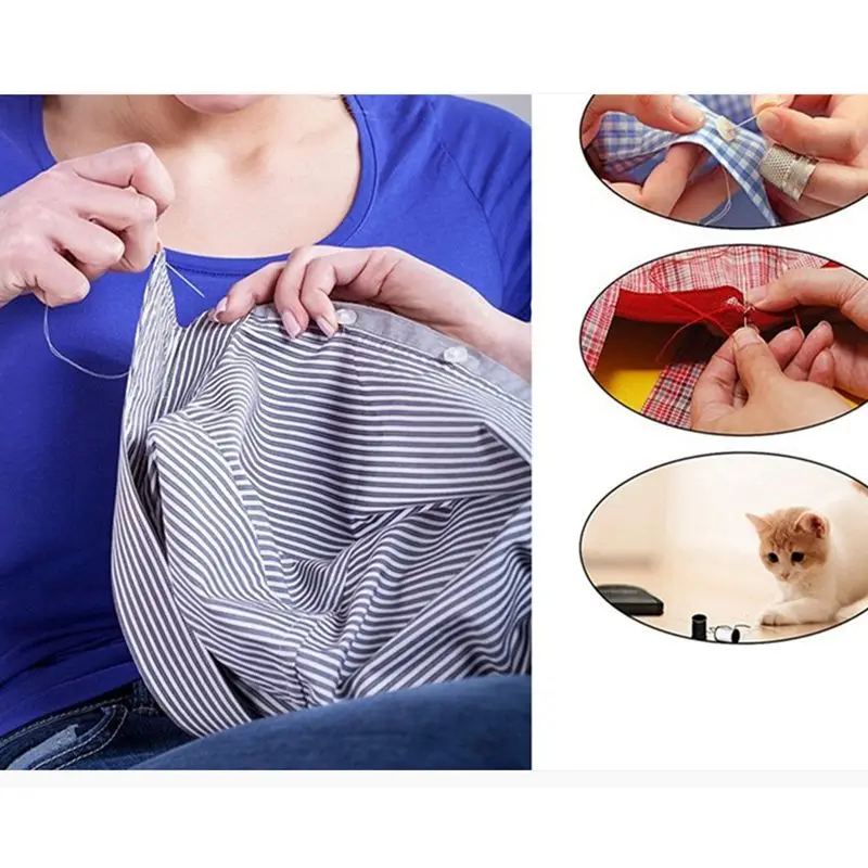 ELEG-seiting Kit, DIY Швейные принадлежности с 94 швейными аксессуарами, портативный комплект для шитья для начинающих, путешественников и аварийной ткани