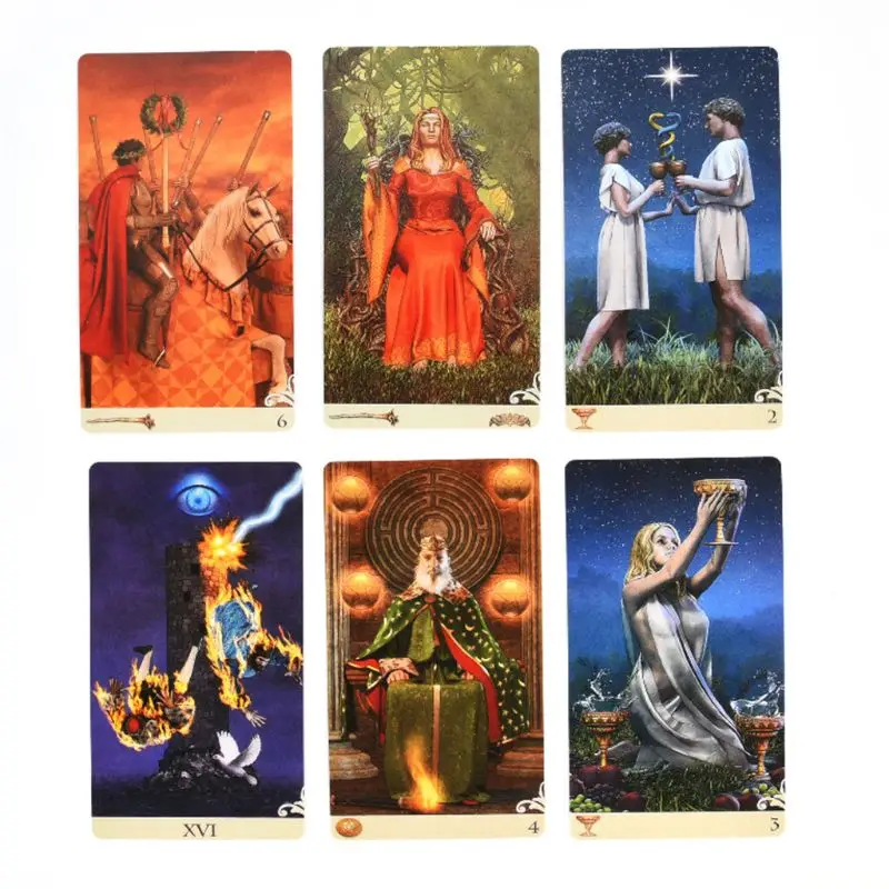 78 шт. набор Таро вечерние карты Oracle Deck Family настольная игра игрушка Прямая