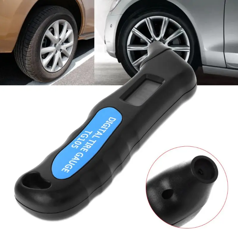 

1pc Digital Tire Gauge Car Motorcycle Bicycle Tire Pressure Tester LCD Display Manometer Barometers