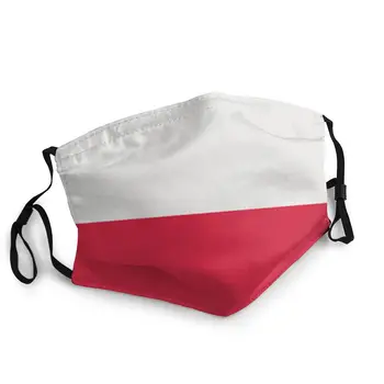 

Flag Of Poland Unisex Reusable Face Mask Printed Anti Haze Dust Mask Protection Cover Respirator Mouth Muffle
