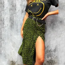 #Special Offers Autumn Women's Fashion Summer Sexy Open Cross Printed Half-Length Skirt Hight Waist Long Skirt Casual Leopard Skirt #Special Offers Autumn Women's Fashion Summer Sexy Open Cross Printed Half-Length Skirt Hight Waist Long Skirt Casual Leopard Skirt
