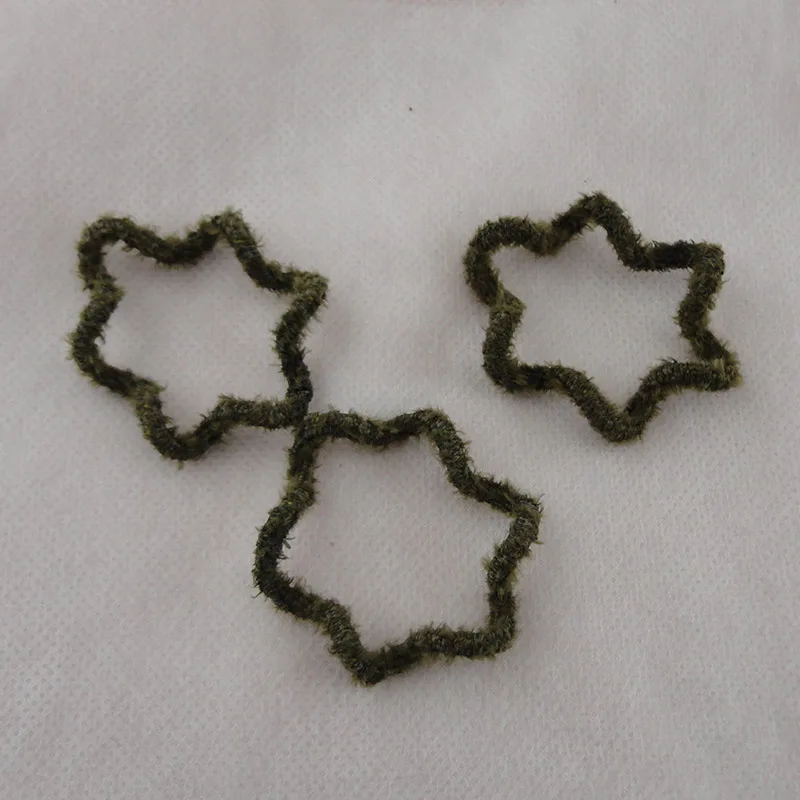 Olive hair ties 50 шт., 4,0 см, бархатные шнуры для телефона, эластичные резинки для волос, Детские эластичные резинки для волос, веревки, крученые резинки для волос, аксессуары для волос - Цвет: Olive hair ties