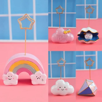 

Resin Photo Clip Note Clip Message Card Desktop Small Ornaments