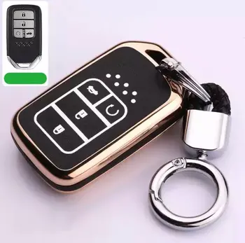 

Luminous Car Key Case key Cover for Honda Accord Civic 2018 2019 Odyssey CRV Pilot HRV Vezel City keyless entry