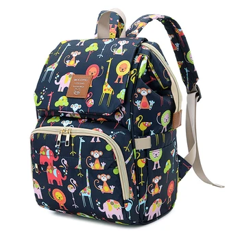 

USB fashion mommy maternal diaper bag large capacity wet and dry separation diaper bag travel backpack baby care bag