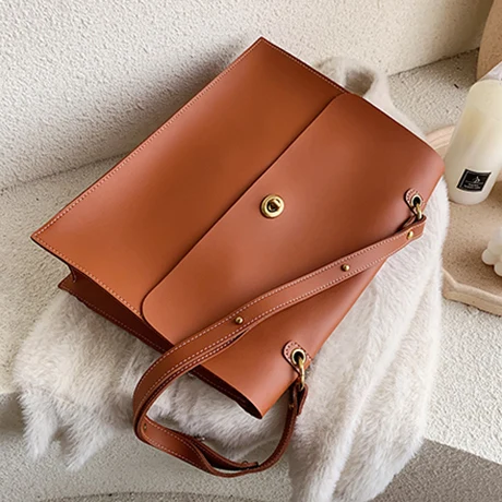 36 CM Yellow Brown Винтаж модная женская большая сумка-тоут высокое качество из искусственной кожи Для женщин дизайнерская сумочка большой емкости на плечо курьерские Сумки - Цвет: 36 CM Yellow Brown