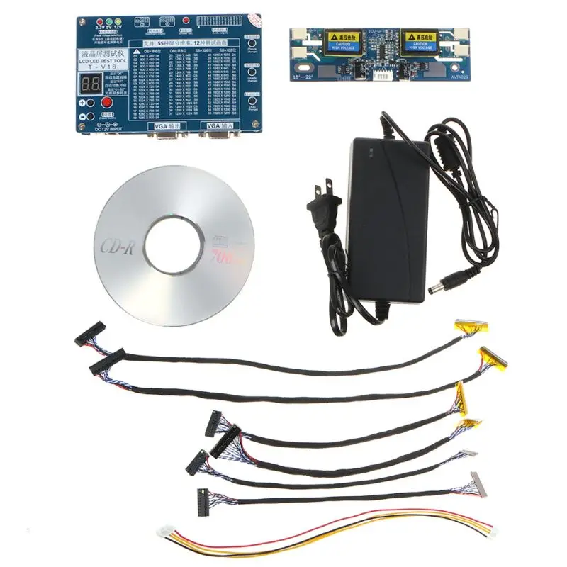 

Laptop TV/LCD/LED Test Tool Panel Tester Support 7 -84 Inch LVDS 6 Screen Line