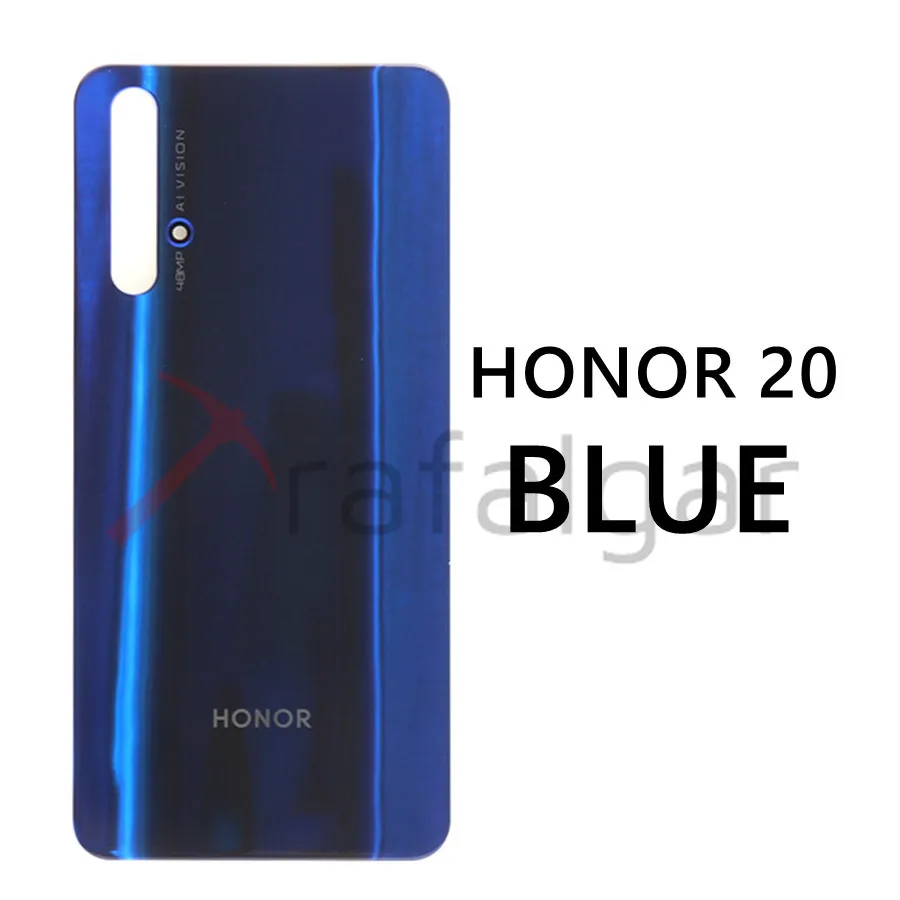 Заднее стекло для Huawei Honor 20 Pro задняя крышка аккумулятора 10i 20i V20 панель корпус