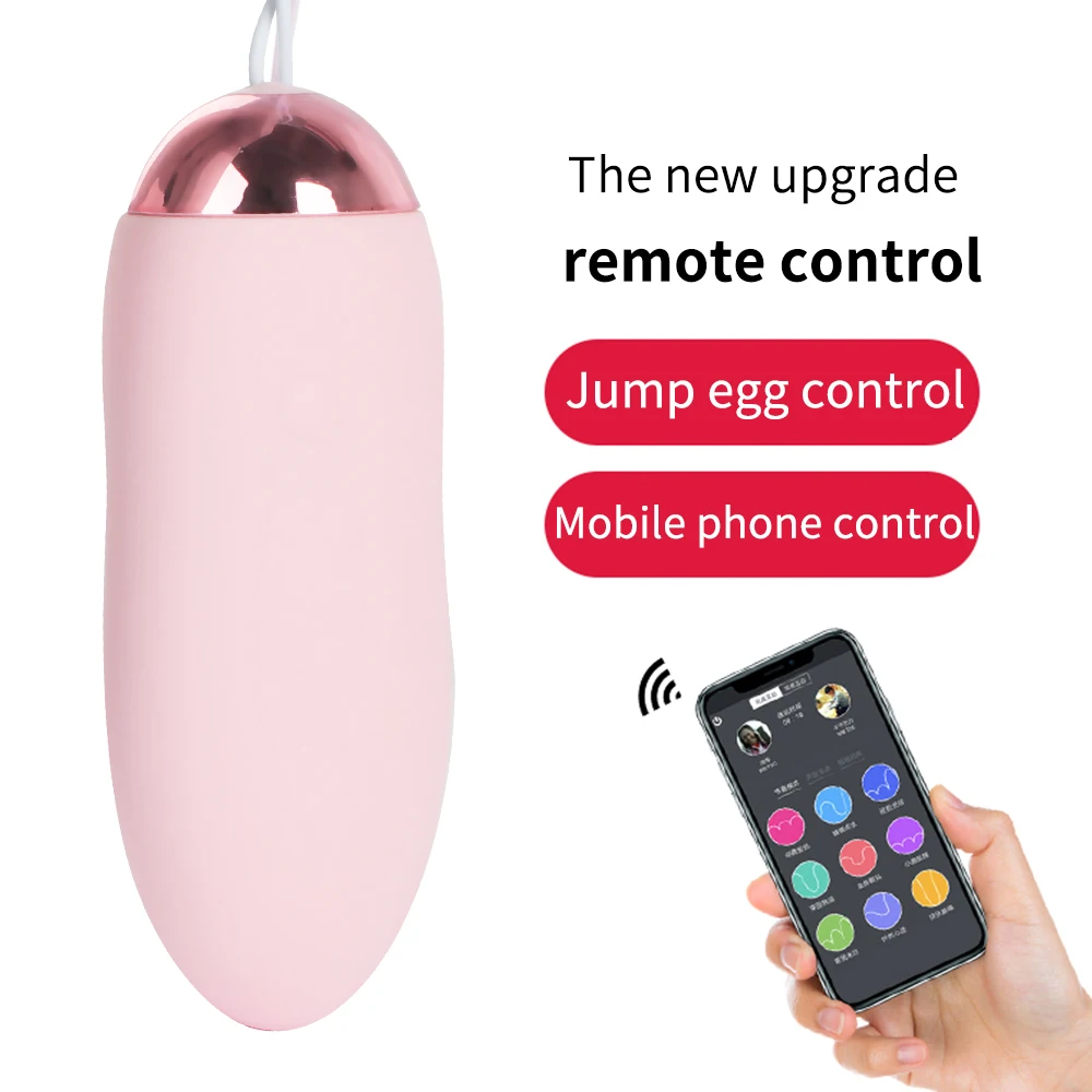 Vibratore per uova USB Bluetooth ricaricabile, telecomando wireless con app, vibratori per donne, Kegel vibranti, vagina_voghion.com