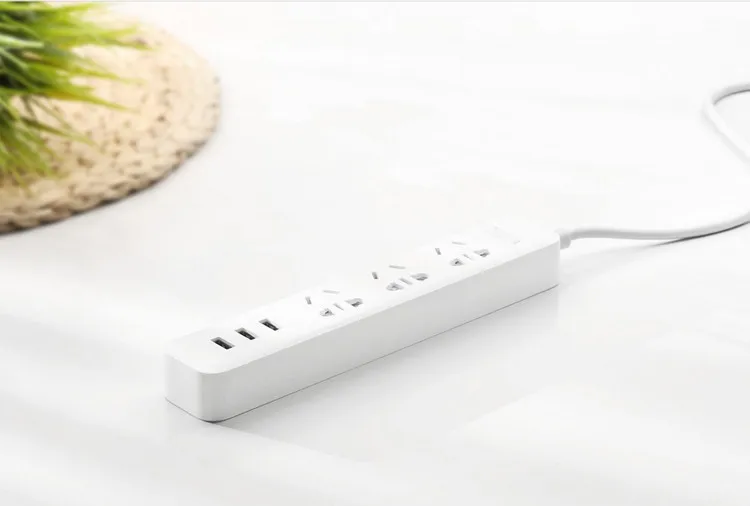 Xiaomi умный дом электронный блок питания розетка Быстрая зарядка 3 USB+ 3 розетки стандартный разъем интерфейс расширение ЕС Великобритания