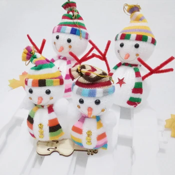 

Christmas Doll Toys Santa Claus Snowman Elk Christmas Tree Hanging Ornament Xmas Decoration for Home Party Navidad Christma Gift