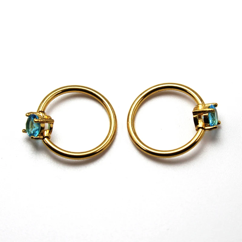 2 шт., 1 пара, Кристальный Круглый ниппель, кольцо для пирсинга, ювелирные изделия, Синие стразы, сексуальный ниппель, пирсинг для соска, бар, принадлежности для штанги