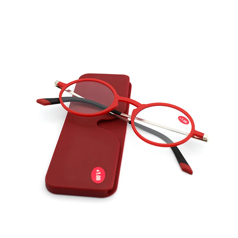 Optical Reading Glasses Men Blue Light Spectacle Frames TR90 Round Women's Eyewear For Farsightedness