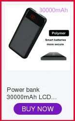 20000 мАч Внешний аккумулятор повербанк USB светодиодный Банк питания портативное зарядное устройство для мобильного телефона для Xiaomi Mi 9 iphone 11 Pro MAX