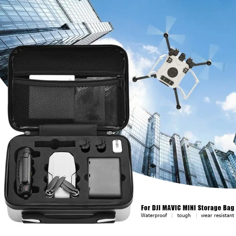 EVA Жесткий Чехол для DJI Mavic Mini водонепроницаемый портативный Дрон коробка сумка для хранения для ddji Mavic Мини Аксессуары для дрона