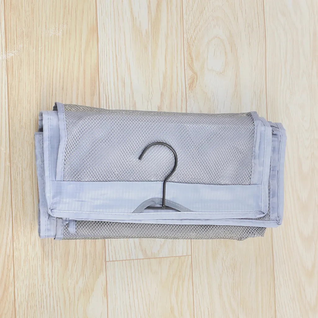 Ткань Оксфорд двухсторонняя сетка подвесная сумка для хранения, для дома двухсторонняя 9-слойные 18 pocketsHanging пылезащитный подвесной@ 25
