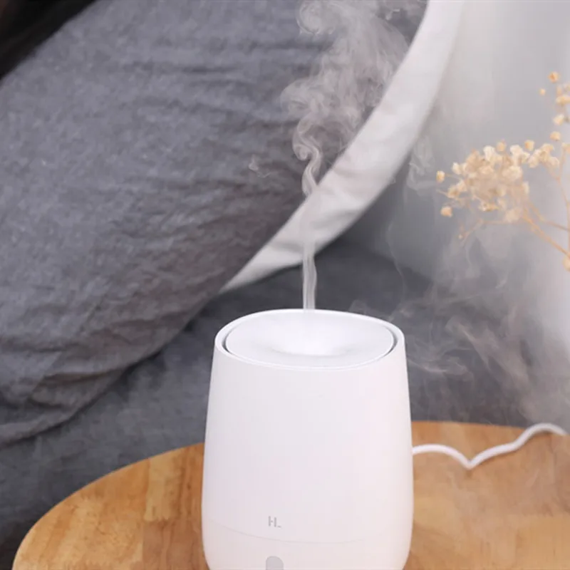  Xiaomi HL Portable Mini Diffuser Humidifier Air Aromatherapy USB Charger 120ml 7 Light Color Quiet 