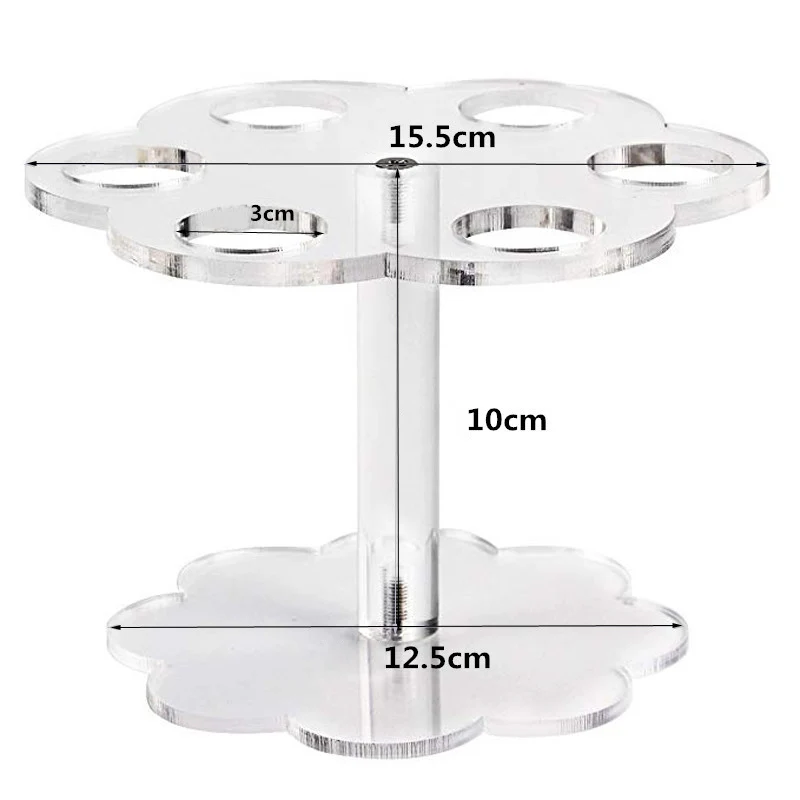 Акриловая подставка для мороженого, конусная стойка для торта, держатель 6/16 конусов, Свадебный буфет, распродажа
