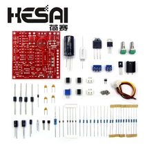 Kit de bricolaje de fuente de alimentación regulada de CC, protección limitadora de corriente continua ajustable, 0-30V, 2mA-3A
